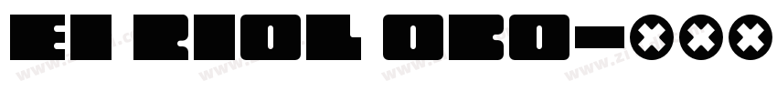ei riol obo字体转换
